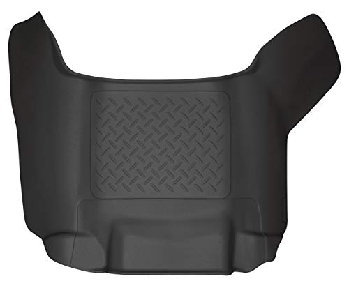 Husky Liners 83701 Fits 2009-18 Dodge Ram 1500 Crew Cab, 2010-18 Dodge 2500/3500 Crew Cab/Mega Cab Weatherbeater Center Hump Floor Mat , Black