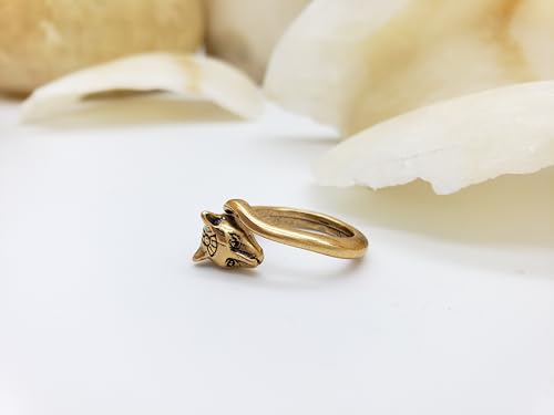 Egyptian Bastet Cat Ring - Adjustable4