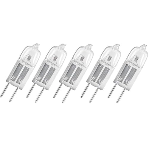 Osram 5er Pack Halostar Starlite 64425 S 20 Watt 12 Volt G4 warmweiß 2800 Kelvin | Halogen-Stiftsockellampe dimmbar | 300 Lumen