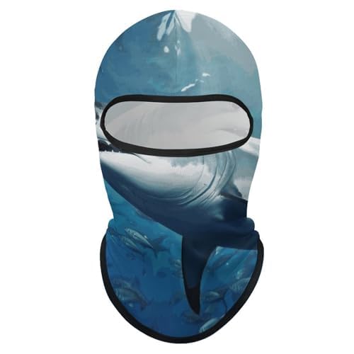 Balaclava Mask for Men Ski Mask for Women Fish in Underwater Full Face Mask Face Cover for Cycling miniatura 1