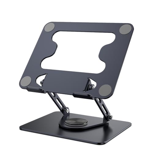 Base ajustable para portátil Eforcase metal gris miniatura 1