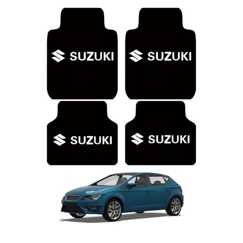 Alfombrillas para coche Suzuki SX4 acabado de alta resistencia y ajuste milimétrico 4 piezas