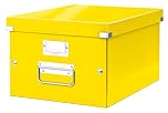 Leitz A4 Storage Box, Click and Store Range 60440016 - Medium, Yellow