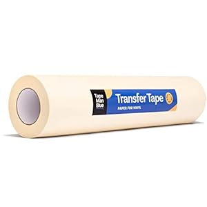 TapeManBlue Transferklebeband für Vinyl, 45,7 x 91,4 m
