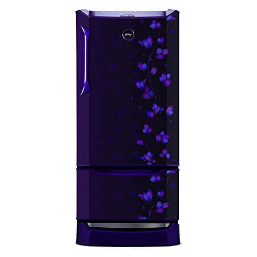 Image of Godrej 255 L 3 Star Inverter Direct-Cool Single Door Refrigerator Appliance (RD EDGEDUO 270C 33 TDI JD PR, Jade Purple, Base stand with drawer, Separate Vegetable Box)