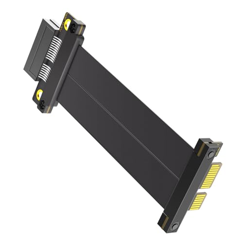 PCIE4.0 1 cavo di prolunga da 180 gradi a 90 scheda video extender desktop computer madre adattatore