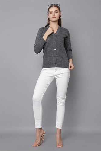 Image of HIFZAA Sweater Cardigan for Women Winter Sweaters for Ladies Plus Size M to 6XL