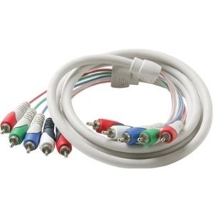 STEREN Component Video Cables with Audio, coiled