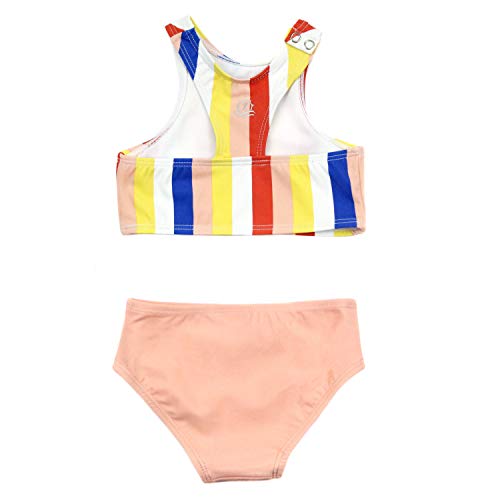 Image of SwimZip Girls' Halter Top and Bikini Bottom 2 Piece Set UPF 50+ Sun Protection