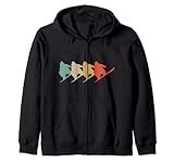 Vintage Retro Snowboard Snowboarder Snowboarding Fun Sport Kapuzenjacke