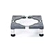 Base regolabile per asciugatrice 4/8/12 piedi lavatrice Base Stand 14-17 cm Frigorifero Staffa Lavanderia Lavatrice Staffa Anti-Vibrazione per Frigorifero Cucine Lavastoviglie Livelli di Spirito