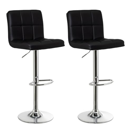 LOLAhome Set de 2 Taburetes Altos Cocina