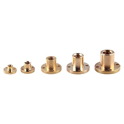 1PCS Brass Lead Screw Nut For CNC Parts 3D Printer,T8 Pitch 2mm Lead 4mm Cover