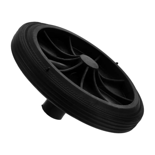 MUCKLILY Rueda De Repuesto Para Cubo De Basura Sólida y Práctica Fácil Instalación Ruedas Resistentes Para Contenedores De Basura Grandes De Accesorios Para Mover Cubos Exteriores