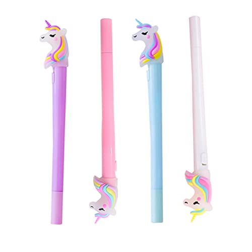 EXCEART 8 Piezas De Bolígrafo De Luz De Unicornio Bolígrafos Luminosos Brillantes Bolígrafo...