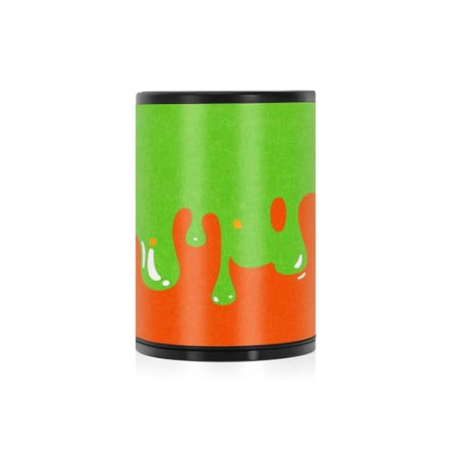 Mode gata graffiti målning grön orange askfat för cigaretter med lock luktsäker rostfritt stål cigarett rumpa behållare utomhus askfat för bil kontor resa hem