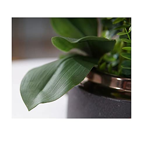 Orquídea phalaenopsis artificial para decorar estancias oscuras sin luz natural 6