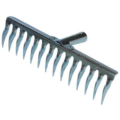 Rastrello sarchiatore stars acciaio denti 14 cm 39 o.mm 26 (4 pezzi) Stars