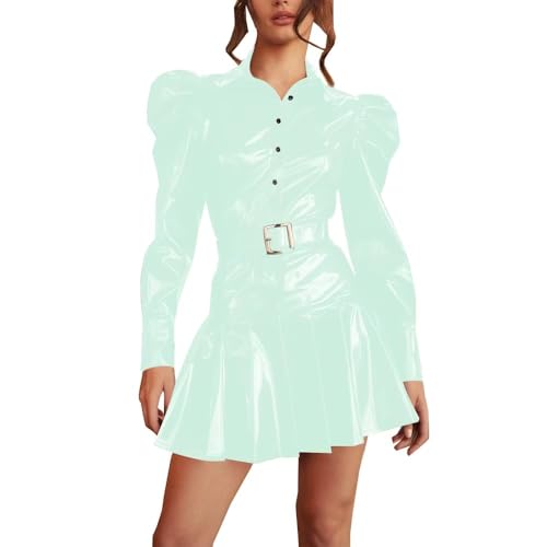 Robe à volants bouffante au drapé plissé exclusif et coupe haute couture