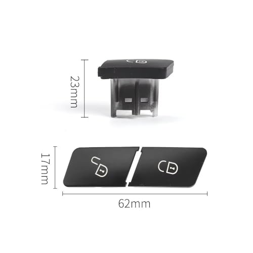 Couvercle bouton commutation Benz W204 commande verrouillage porte - 3