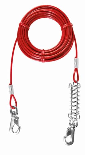 TRIXIE Cordon d’Attache pour Chien, Red, 8 m (Lot de 1)