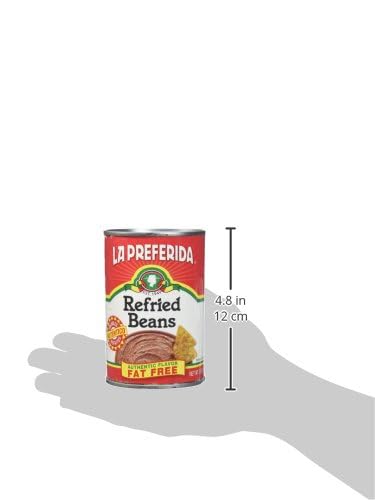 Image of La Preferida Fat Free Refried Beans, Mexican Style Side Dish, Ready to Eat Pinto Beans, Fat Free Refried Beans, Traditional Recipe, 16 Ounce (Pack of 3)