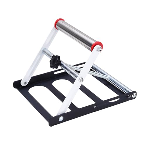 Soporte de sierra ingletadora - Soporte de altura ajustable, soporte de rodillo plegable | El de montaje de herramientas para acero duradero, accesorios de taller portátil, marco de