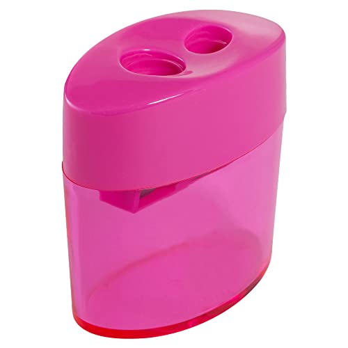 Apontador Duplo Oval/deposito Cx/12 Und - Leoeleo