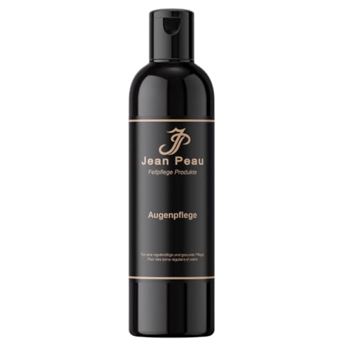 Jean Peau | Milde Augenpflege 200 ml | Für Hunde und Kleintiere | Schonende Reinigung bei Tränenflecken und Verfärbungen am Auge
