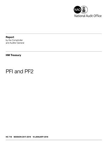 PFI and PF2 (House of Commons, HC 718)