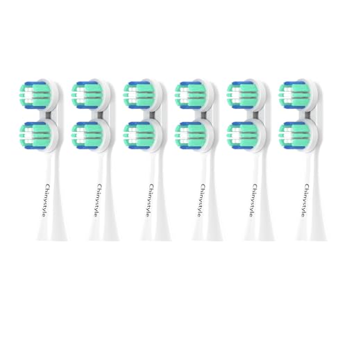 Electric Toothbrush Refill Heads for Spinbrush Pro Series Fit PRO Clean & Pro Whiten (Legacy Handles Only) Medium Bristles Adult Brush Heads Individually Wrapped 6 Count