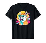 Doge Meme Lover Retro Vintage 80s Shiba Inu T-Shirt