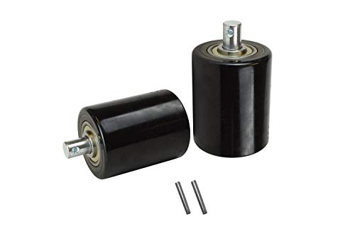 Image of Pallet Jack Load Wheels Kit Fit BT L 2000-U, BT L 2300-U, LHM 230, Wheels Set with Axles, Fasteners.