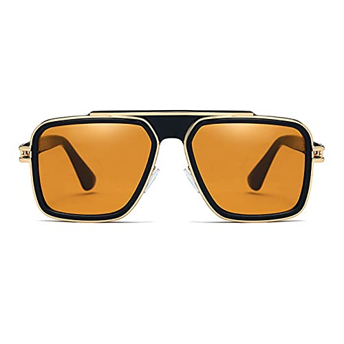 Sunglasses For Women Men Classic Design Fashion UV400 Square Sun Glasses Unisex Metal Frame Man Eyewear