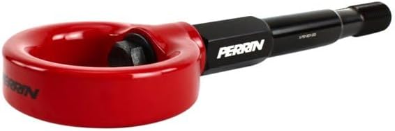 Perrin Performance Aluminum Front Tow Hook Kit Red Compatible with 15-17 Subaru WRX/STI, PSP-BDY-232RD