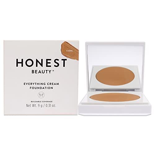 Honest Everything Cream Foundation Compact – Camel Women Foundation 0.31 oz