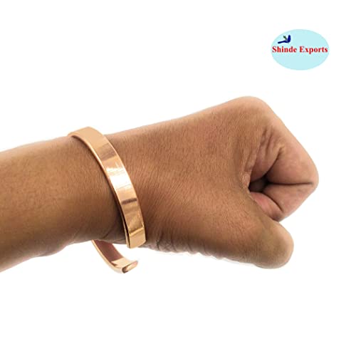 Image of SHINDE EXPORTS Pure Copper Kada /Bracelet for Men and Women.