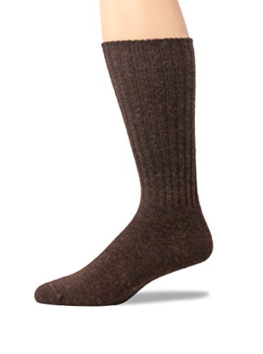 Image of WARRIOR ALPACA SOCKS - Ribbed Casual Everyday Alpaca Wool Crew Socks For Men And Women