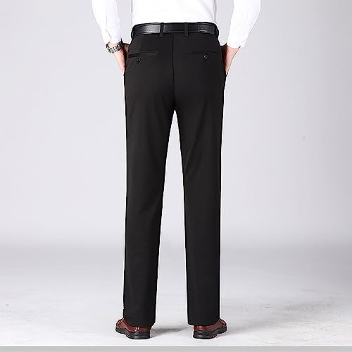 Linen Pants for Men Classic Fit Slim Fit Formal Work Suit Pant Skinny Stretch Straight Legs Casual Work Trousers2