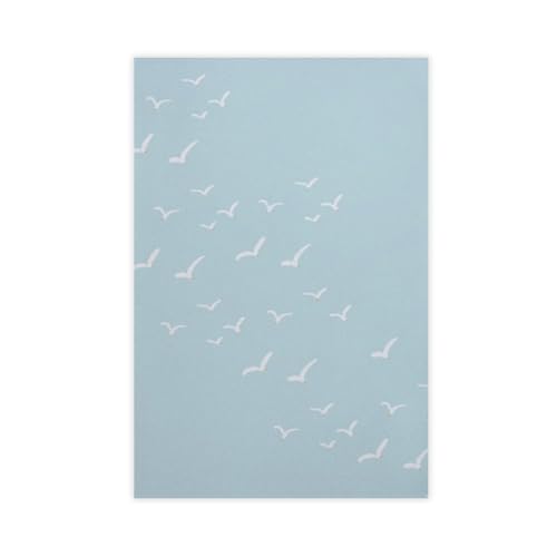 Toile ciel bleu contre le stress: déco apaisante de plage