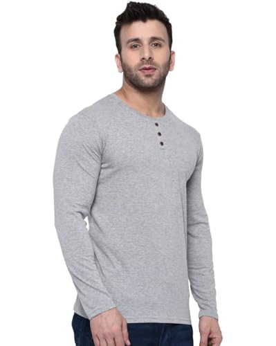 Image of London Hills Men's Cotton Regular Fit T-Shirt