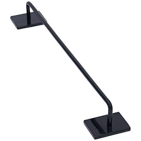 FLVFF Fingerboard Rail Metal Made of Solid Steel Rails Ramp and Skate Parks (R1C) (Black) Cover