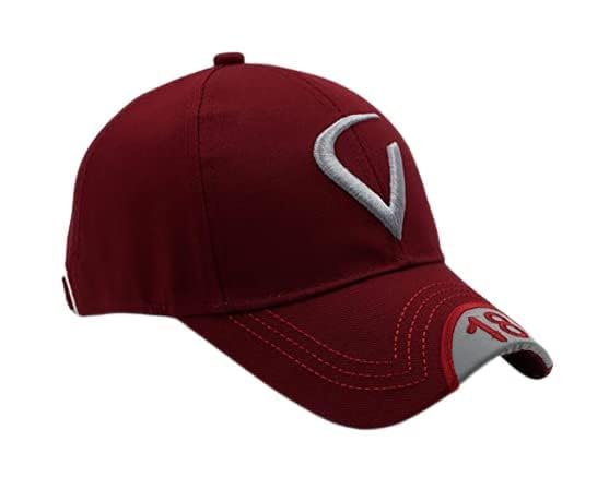ADNOCK Sport Cap Men's Baseball Head Hat Stylish All Sports Caps with Adjustable Strap Pack of 1 Maroon 1