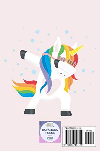 NUR NOTEBOOK: Unicorn Blank Lined Journal For Girls, 6 x 9, 110 Pages For Journaling, Notes, Diary & Doodling, Name Note Pad For Kindergarten, Children, Kids, Teens & Adults image 4