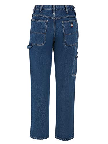 Red Kap Men's RK Unisex Specialized Cuffed Lab Coat, White, Regular 3X-Large, Stone-wash2