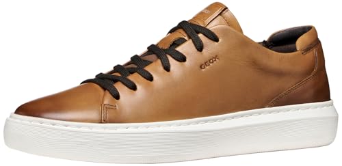 Geox Herren U DEIVEN A Sneaker, Light Brown, 45 EU – Ansicht 1
