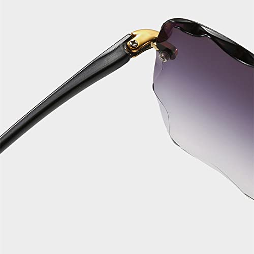 Rimless Sunglasses Women Summer Glasses Sun glasses For Men UV400 Shades4