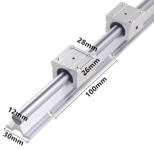 Guwanji VLG1321YQRM4W0DQMNG5V14W3 2Pcs Linear Rails Sbr12 800Mm Linear Guide Rails thumb #4