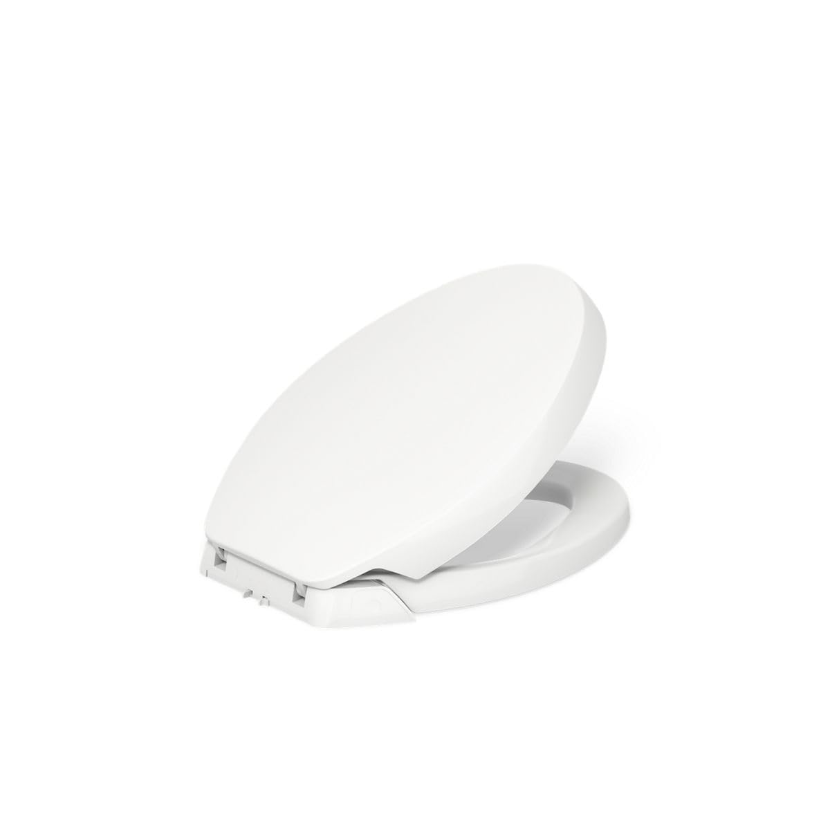 K-5588-0 Purefresh Elongated Nightlight Toilet Seat, with Grip-Tight Bumpers, Quiet-Close Seat, Quick-Release Hinges, Quick-Attach Hardware, No Slam Toilet Seat, White
