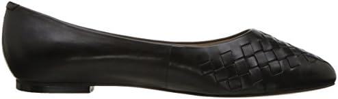 Trotters Women's Estee Woven Ballet Flat, Black, 8.5 Wide | Image 5